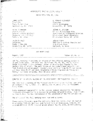 MOS Newsletter_Vol 28 (2)_August 1983
