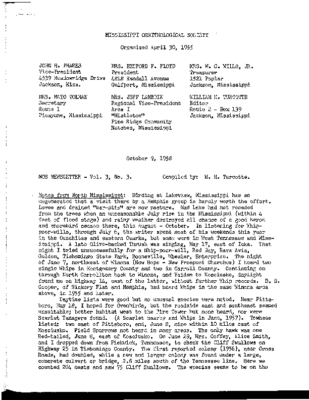 MOS Newsletter_Vol 3 (3)_October 1958