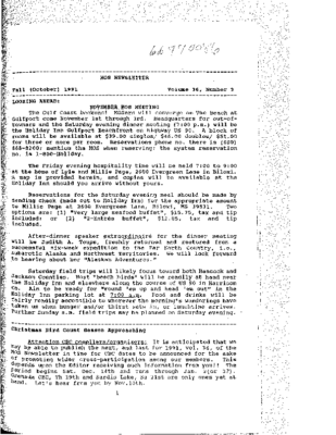 MOS Newsletter_Vol 36 (3)_October 1991