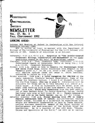 MOS Newsletter_Vol 37 (3)_September 1992