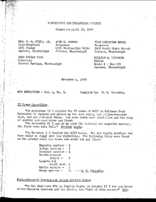 MOS Newsletter_Vol 4 (3)_November 1959