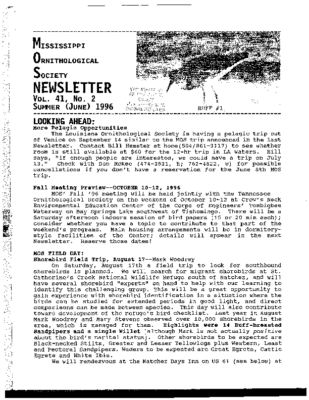 MOS Newsletter_Vol 41 (2)_June 1996
