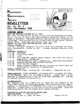MOS Newsletter_Vol 41 (3)_September 1996