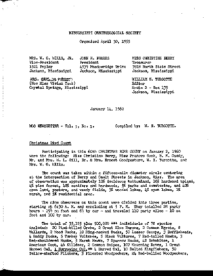 MOS Newsletter_Vol 5 (1)_January 1960