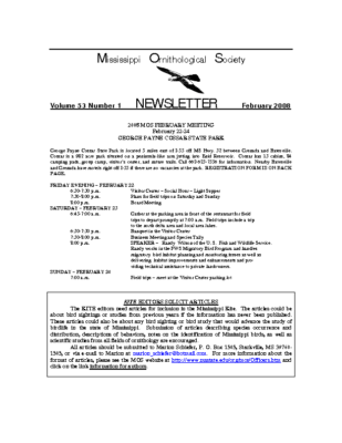 MOS Newsletter_Vol 53 (1)_February 2008