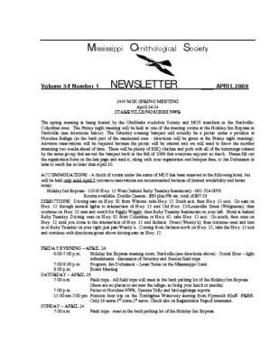 MOS Newsletter_Vol 54 (1)_April 2009