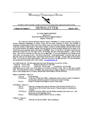 MOS Newsletter_Vol 56 (1)_March 2011