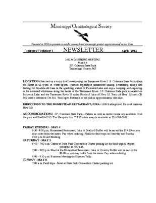 MOS Newsletter_Vol 57 (1)_April 2012